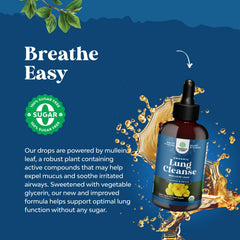 Natures Craft marshmallow root and plantain leaf tincture drops closeup.