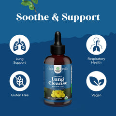 Natures Craft organic mullein drops dropper tip releasing liquid for quick uptake.