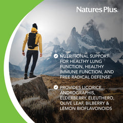 NaturesPlus AgeLoss licorice root visualization emphasizing traditional respiratory support