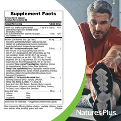 NaturesPlus AgeLoss Prostate Support blend of saw palmetto and pumpkin seed for prostate support
