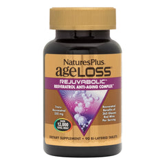 NaturesPlus AgeLoss REJUVABOLIC bottle front for daily vitality support
