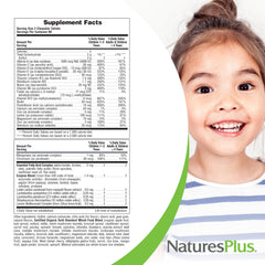 NaturesPlus Animal Parade Gold packaging transition showing new and old bottle designs.