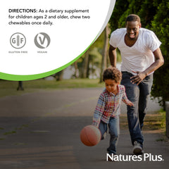 NaturesPlus Animal Parade Gold packaging transition showing new look and consistent quality