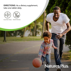 NaturesPlus Cal/Mag packaging display illustrates practical supplement choice.