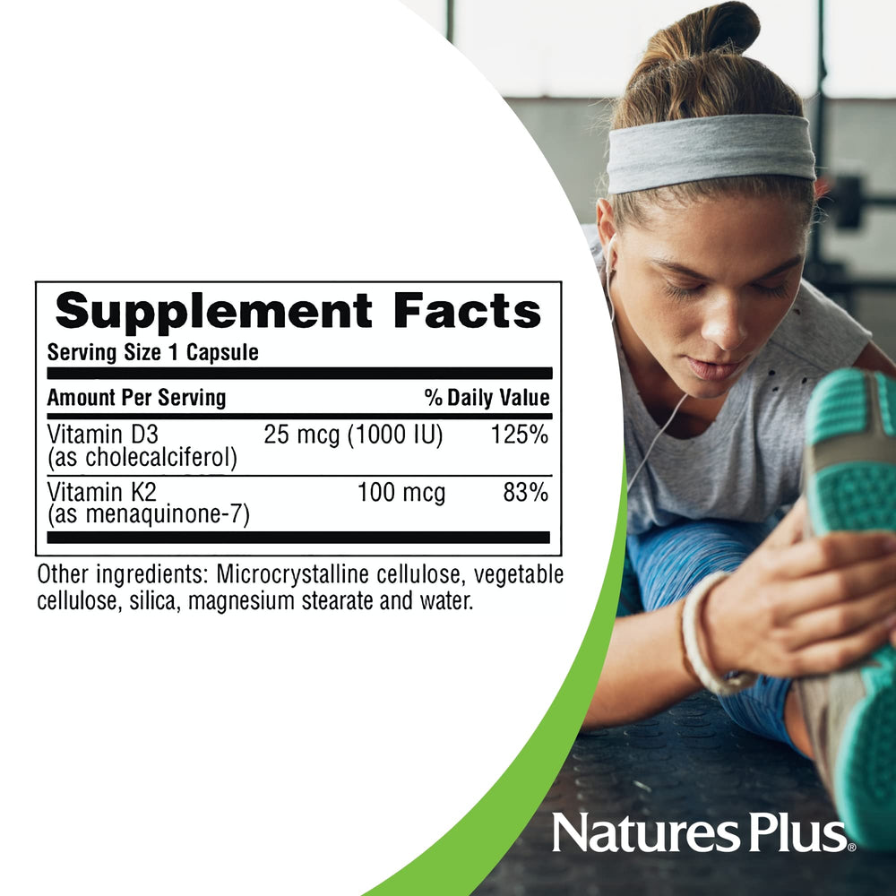 Nature'sPlus D3 K2 daily dose spoon – friendly daily ritual