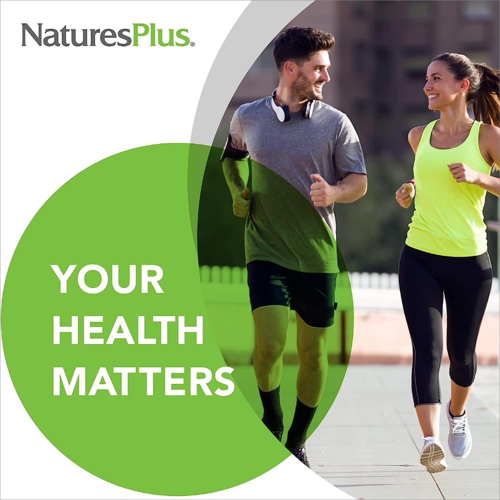 NaturesPlus KalmAssure powder with label noting non-GMO and serving info.