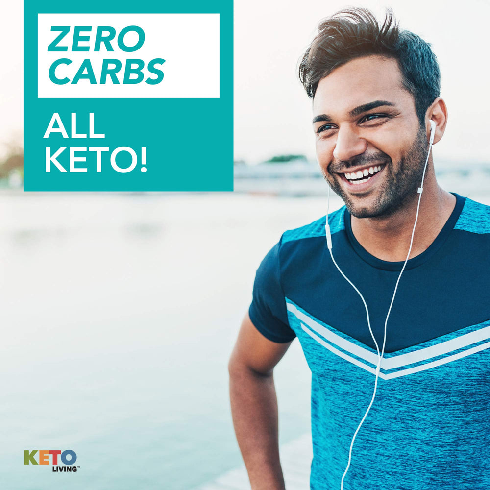 NaturesPlus KetoLiving sourcing highlights grass-fed beef and wild-caught cod ingredients.