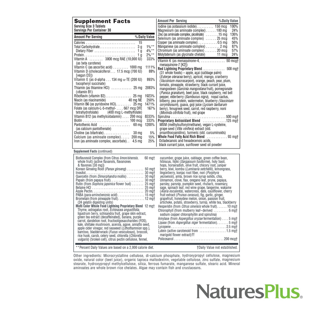 Bottle on shelf showcases gluten-free multivitamin with quality manufacturing cues