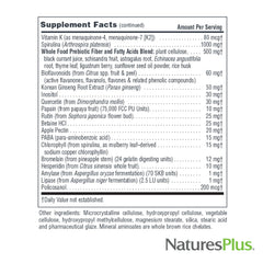 NaturesPlus Source of Life No Iron ginseng image highlighting vitality