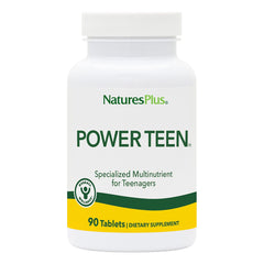 NaturesPlus Source of Life Power Teen tablets for teen vitality and focus.