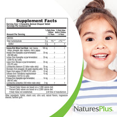 NaturesPlus Tummy Zyme includes live probiotics and enzymes for digestive balance