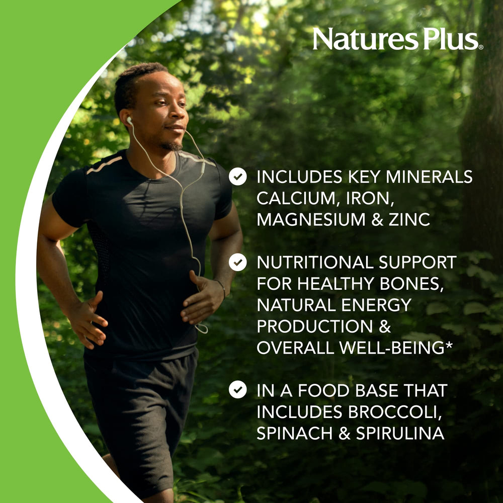 Ingredients base image for Ultra-Mins with broccoli, spinach and spirulina