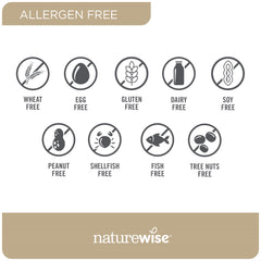 NatureWise Men's Multivitamin prostate health blend ingredients featured.