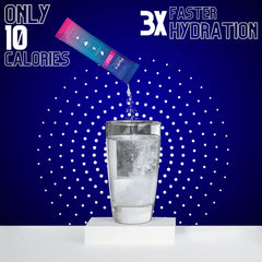 NatureWorks HydroMATE glass with drink demonstrating energizing hydration at home.