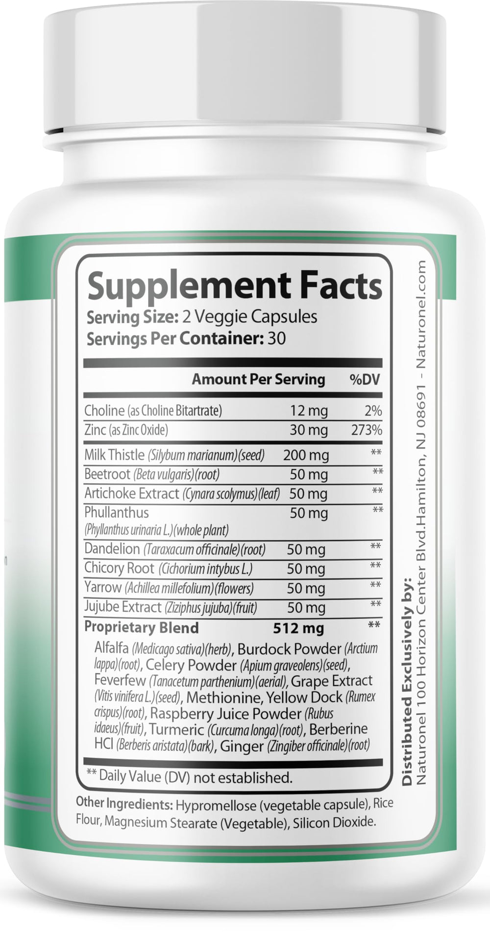 Naturonel GMP certified production seal indicating quality