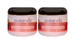 Naturulz Ultimate Healing Cream 2-pack bottle 1 offers convenient home relief.
