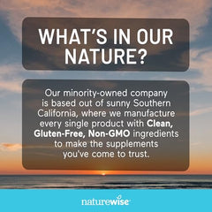 NatureWise Probiotics shelf-stable bottle demonstrates convenient storage at room temperature