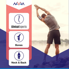 Navan Spine and Disc Osteo neck blend display targets cervical support and flexibility.