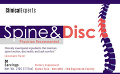 Navan Spine and Disc Osteo powder dispense shows versatile mixing for joint mobility support.