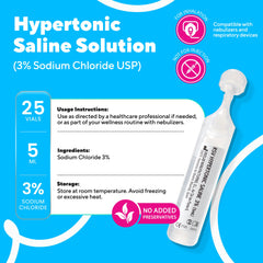 NAVEH PHARMA nebulizer-compatible vials for easy home use.