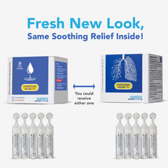 NAVEH PHARMA single-use ampoules for precise at-home saline dosing