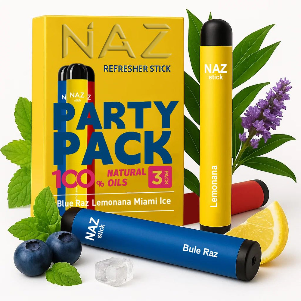 Naz Menthol Herbal Diffuser Stick for soothing breath and mental clarity