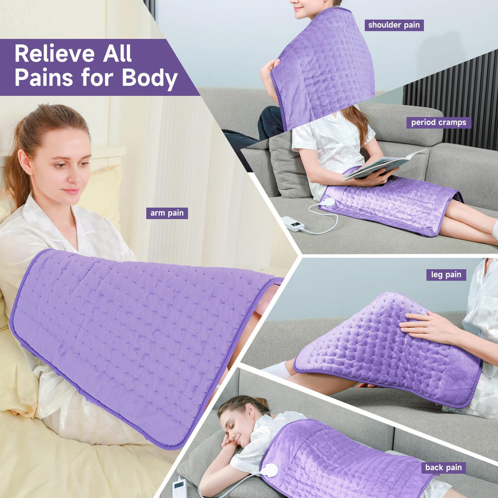 NBKLS heating pad LED controller close-up for quick temperature control