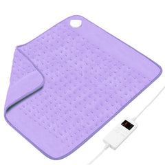 NBKLS heating pad front view with plush cover for gentle warmth