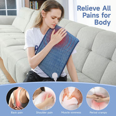 NBKLS heating pad large 6 heat levels for customizable warmth
