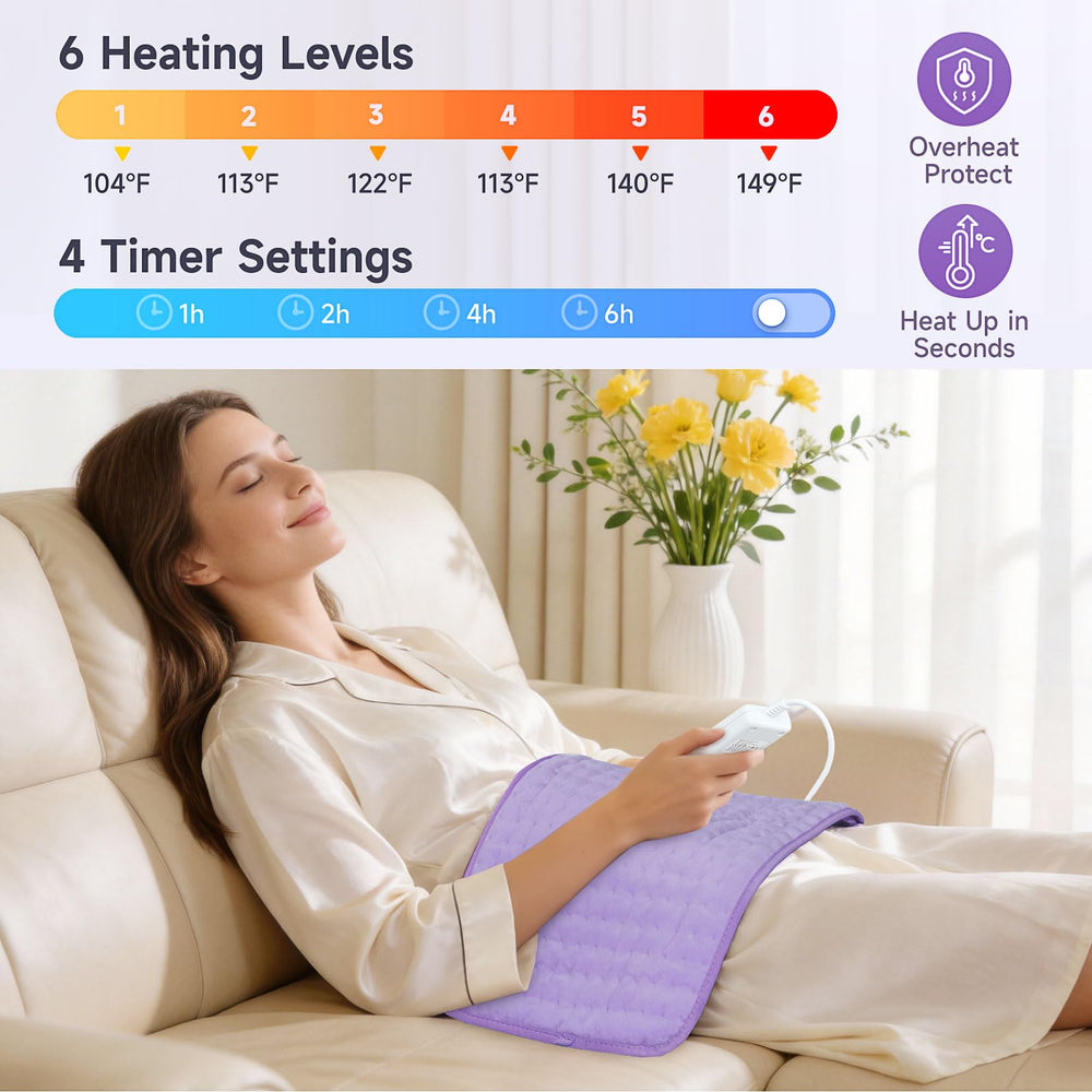 NBKLS heating pad back large in use provides targeted warmth.