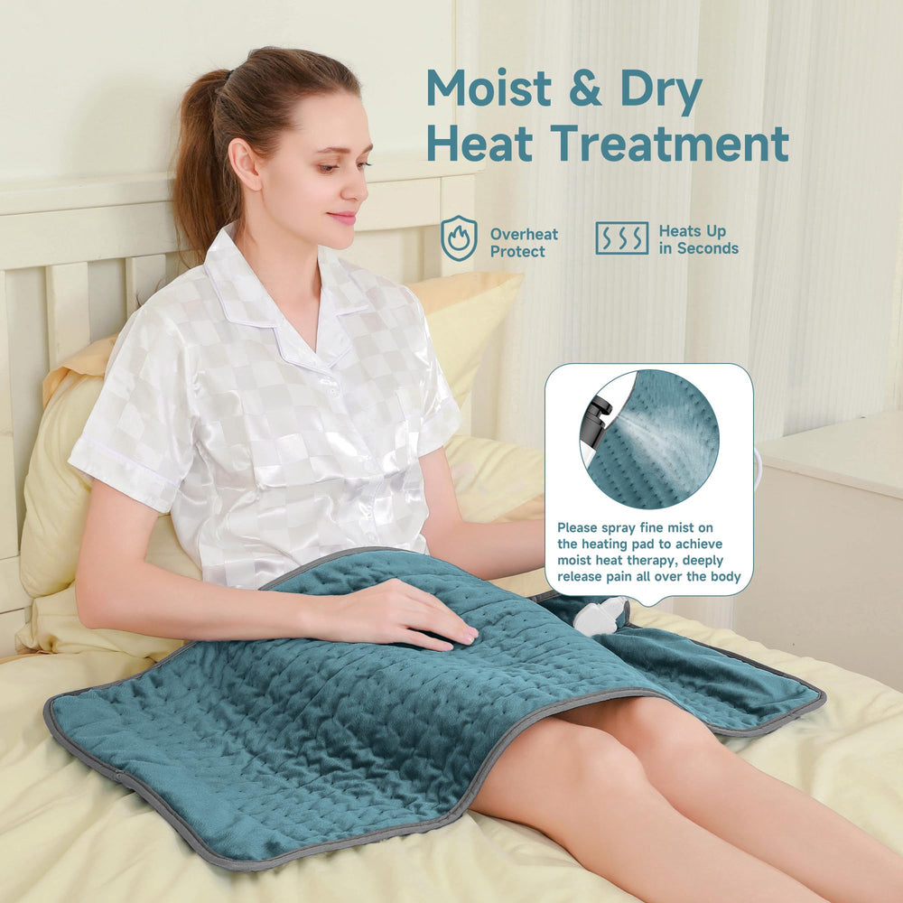 NBKLS heating pad LED controller shown for easy temperature adjustments