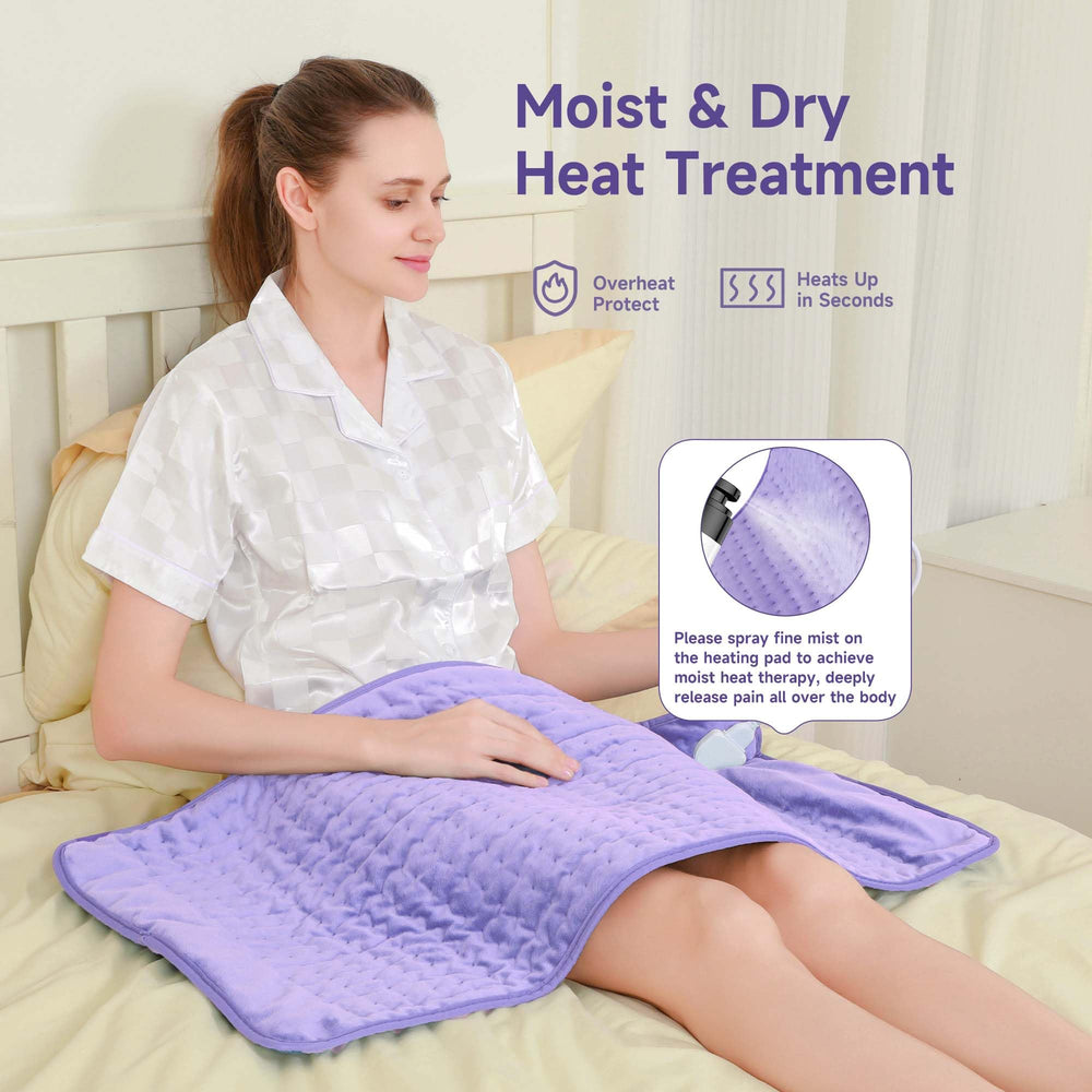 NBKLS heating pad in office or travel setup