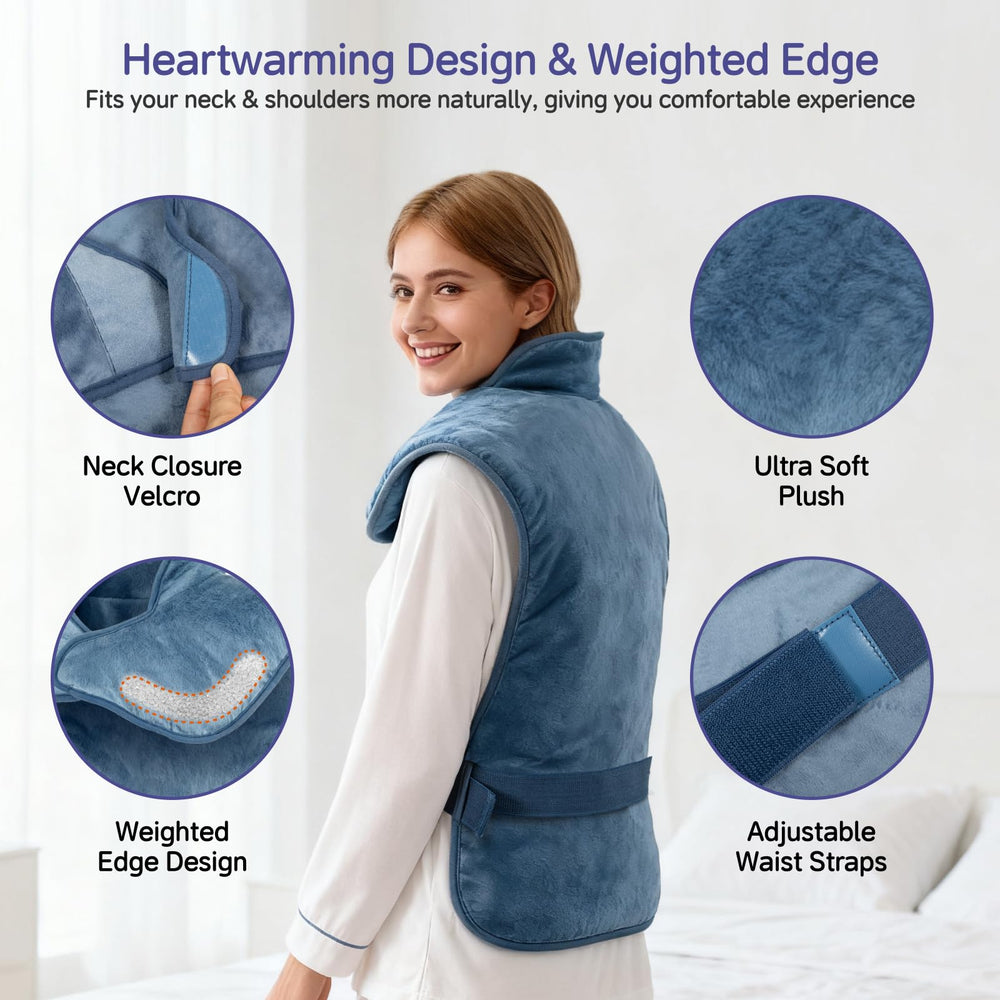 NBKLS wearable design with velcro closure fits securely throughout use.