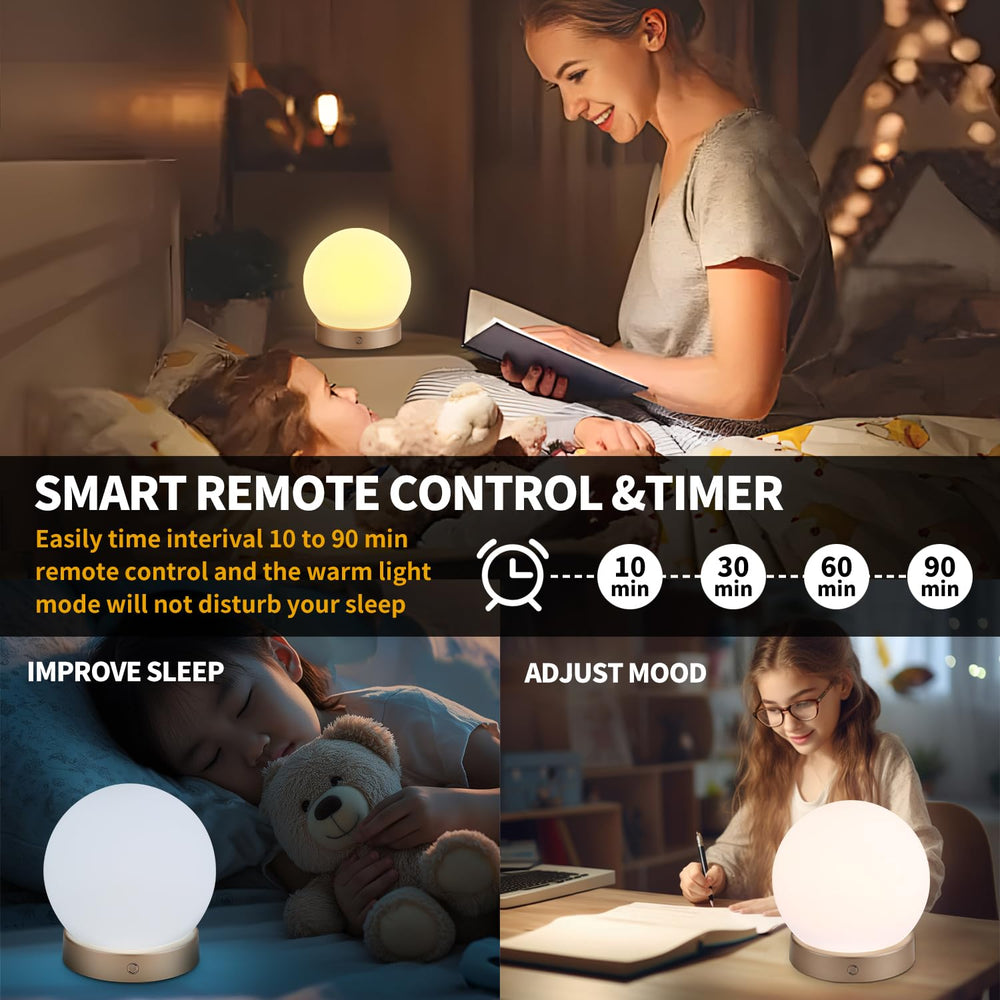 NDAN Light Therapy Lamp offering five brightness levels for mood-adjustable lighting
