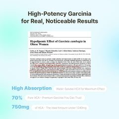 Ingredients label featuring Garcinia Cambogia extract and VERISOL collagen