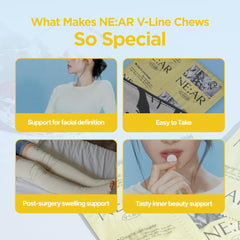 NE:AR V-Line Chews inner-beauty ingredients visual
