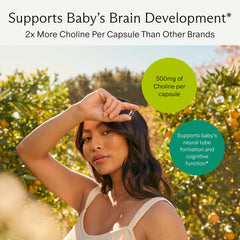 Label view confirms quality and third-party testing for Needed Prenatal Choline.
