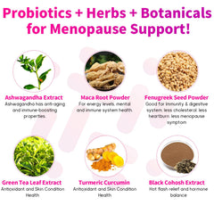Negima bottle in daily routine setup for easy menopause support