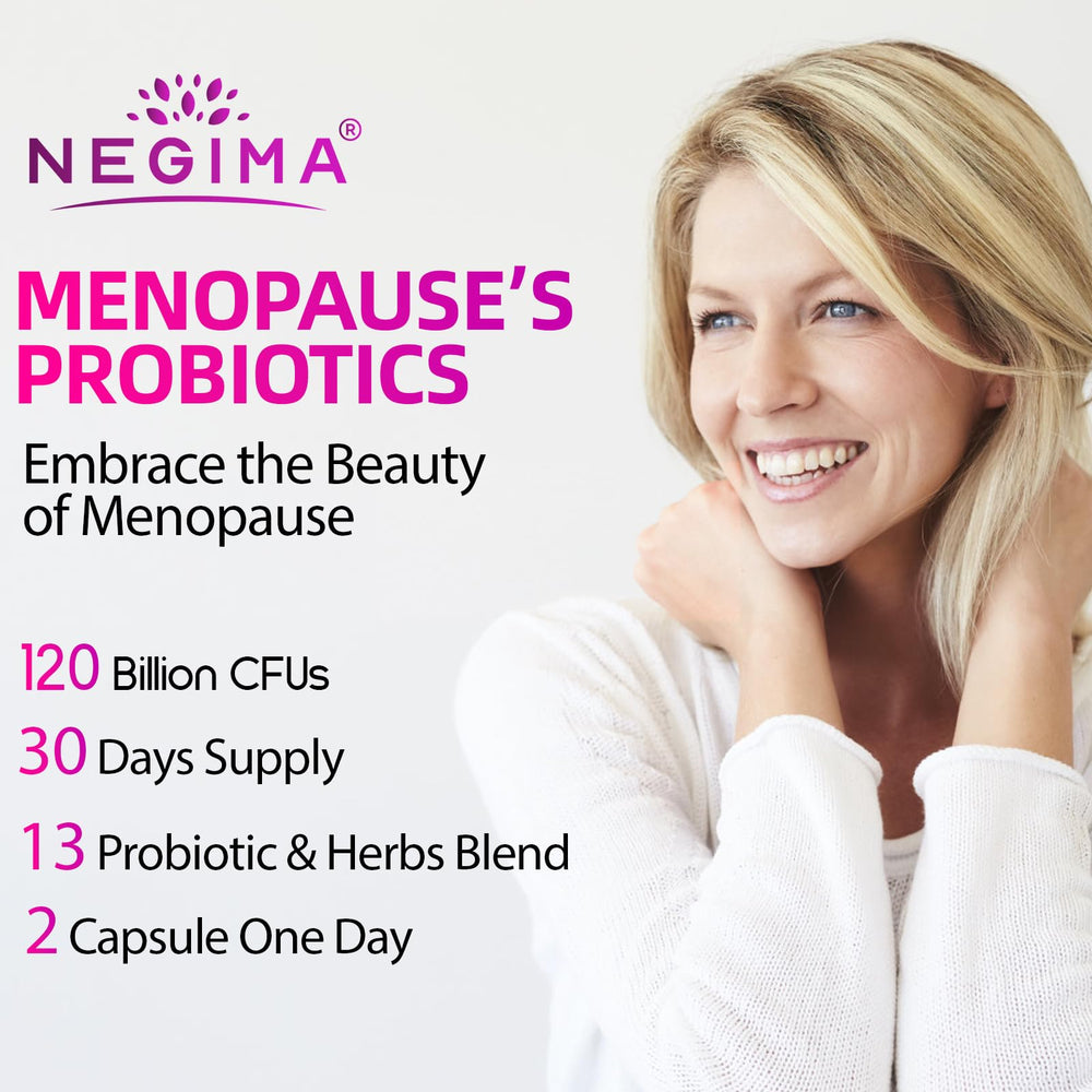 Negima Menopause capsules support mood and sleep for calmer evenings