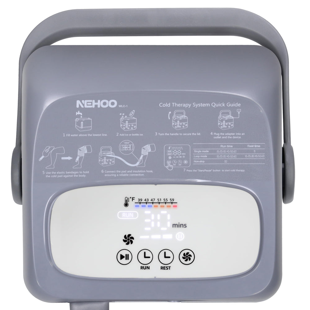 NEHOO flexible pad conforms for gentle, even cooling