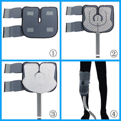 NEHOO cold therapy machine control panel shown for easy timer and flow adjustments.