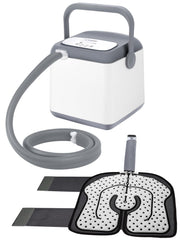 NEHOO cold therapy machine with insulated wrap for extended chill and less condensation.