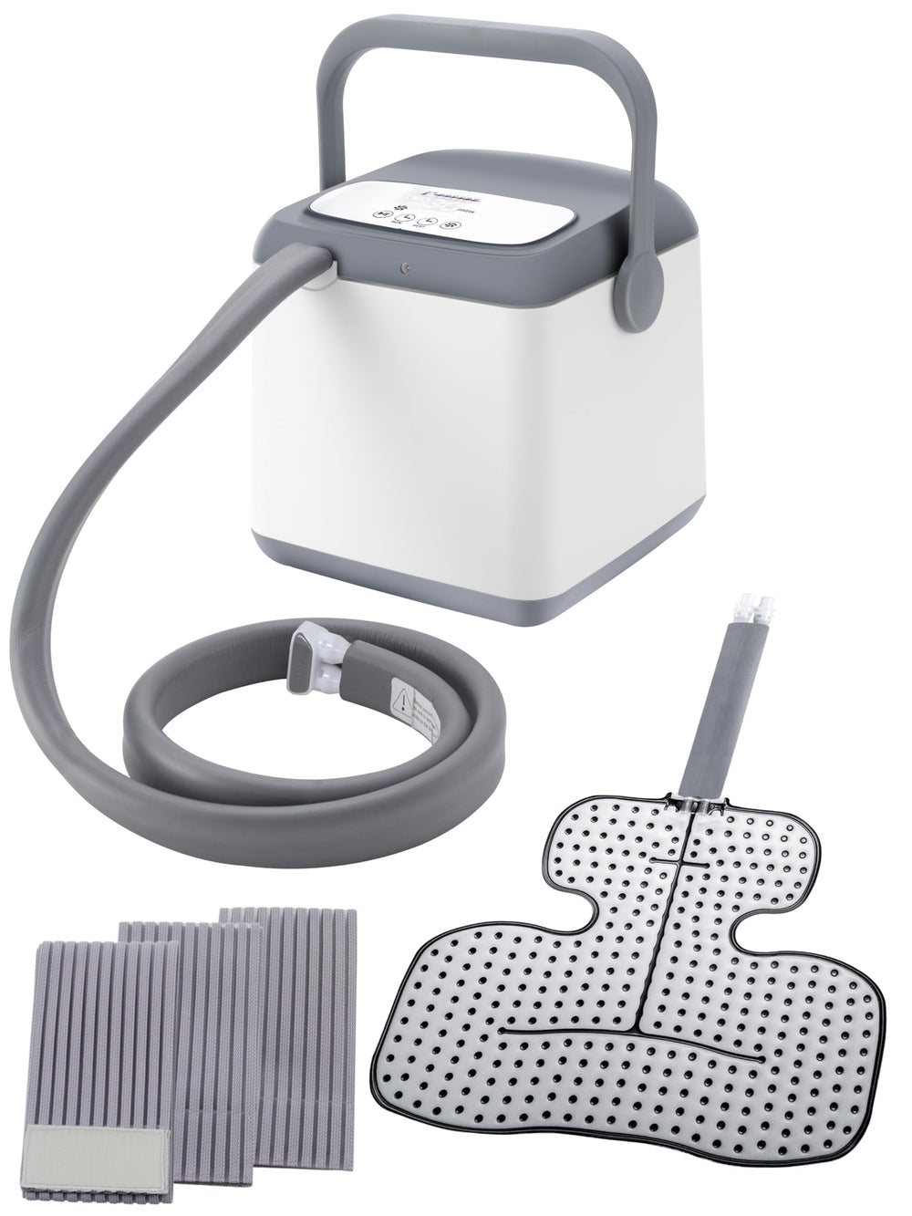 NEHOO cold therapy machine main unit with programmable settings for customized sessions.