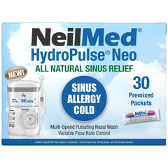 NeilMed HydroPulse Neo base unit with compact design for convenient nasal irrigation
