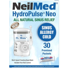NeilMed HydroPulse Neo premixed packets ready to use for rinses