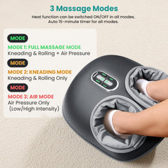 Nekteck air compression demonstrates improved circulation in feet