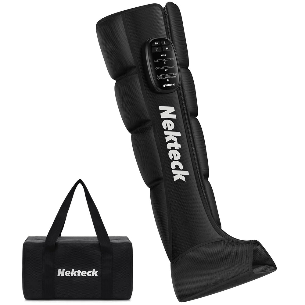 Nekteck cordless leg massager foot chamber delivers targeted relief during post-workout cooldown
