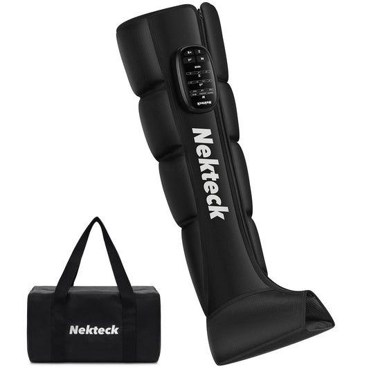 Nekteck cordless leg massager foot chamber delivers targeted relief during post-workout cooldown