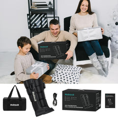 Nekteck user at home relaxing after training with massager