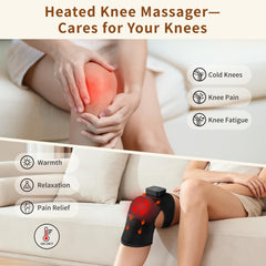 Nekteck knee massager with 5 heat levels allows tailored warmth for comfort